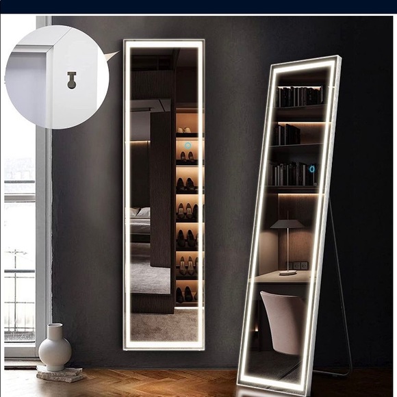 Brand new LED stand up or wall mounted mirror - Picture 2 of 2